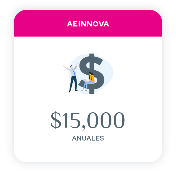 AEINNOVA - $15.000 anuales AEINNOVA - $15.000 anuales