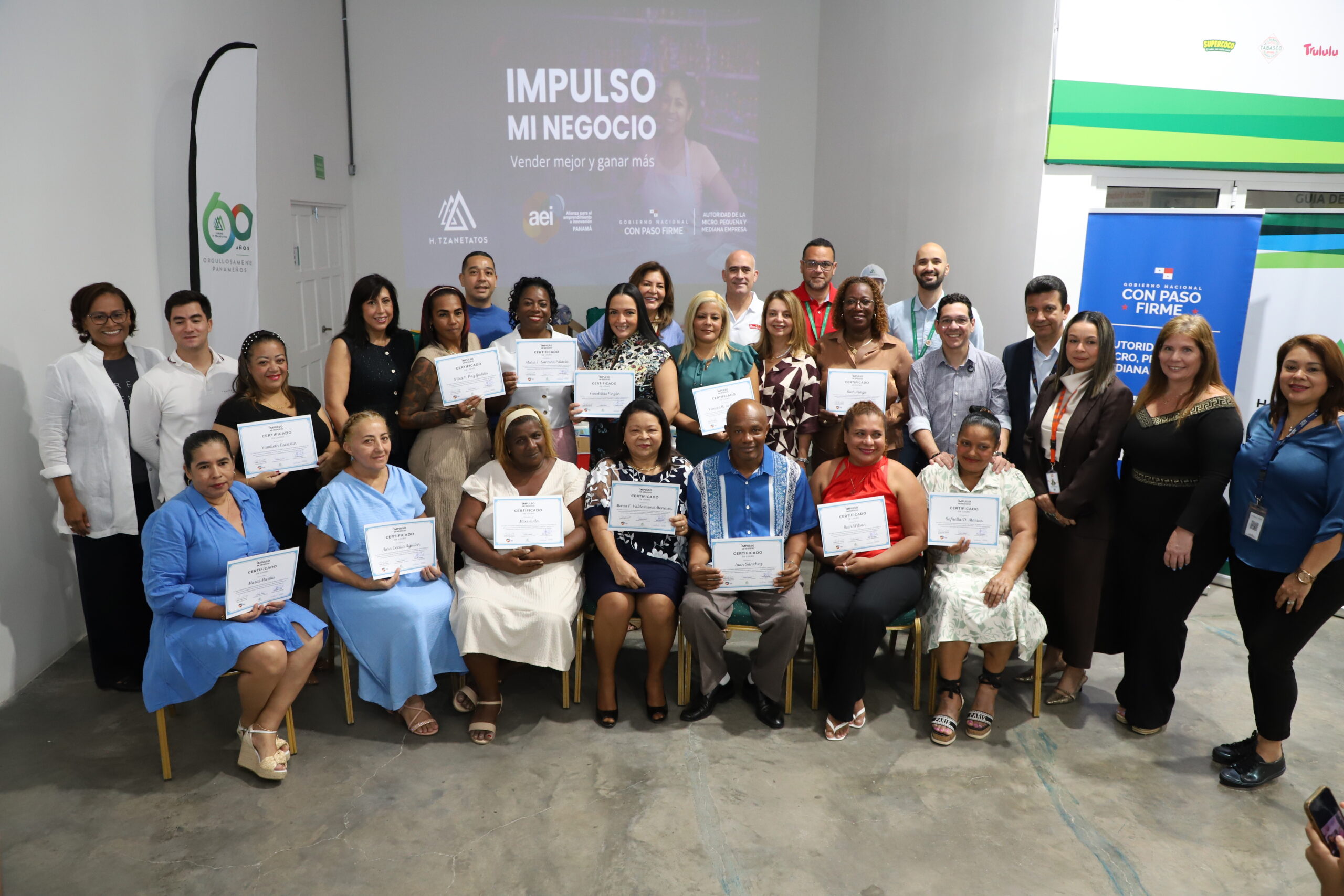 14 emprendedores de San Miguelito fortalecen sus negocios y se gradúan del programa Impulso Mi Negocio